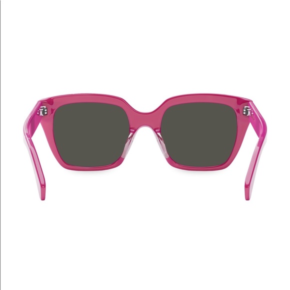 Celine 56MM Square Sunglasses in Fuchsia BRAND NEW RARE COLOR - Picture 5 of 5